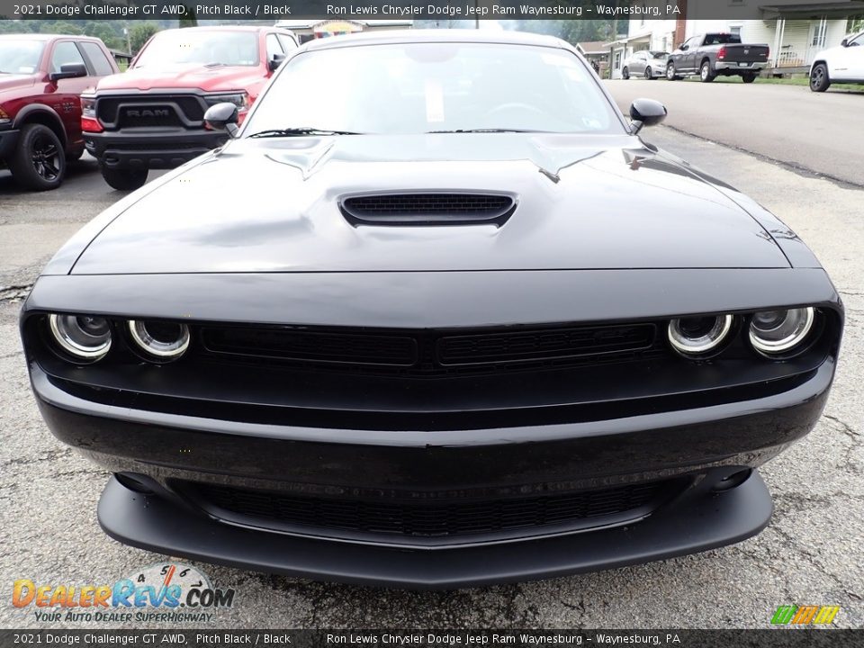 2021 Dodge Challenger GT AWD Pitch Black / Black Photo #9