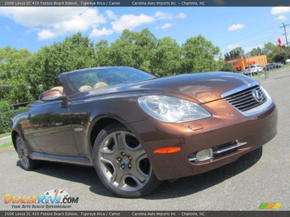 2006 Lexus SC 430 Pebble Beach Edition Tigereye Mica / Camel Photo #1