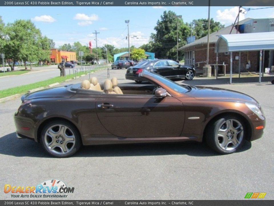 2006 Lexus SC 430 Pebble Beach Edition Tigereye Mica / Camel Photo #11