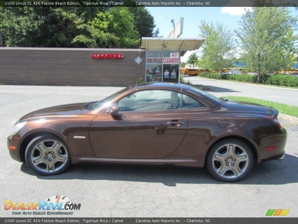 2006 Lexus SC 430 Pebble Beach Edition Tigereye Mica / Camel Photo #12