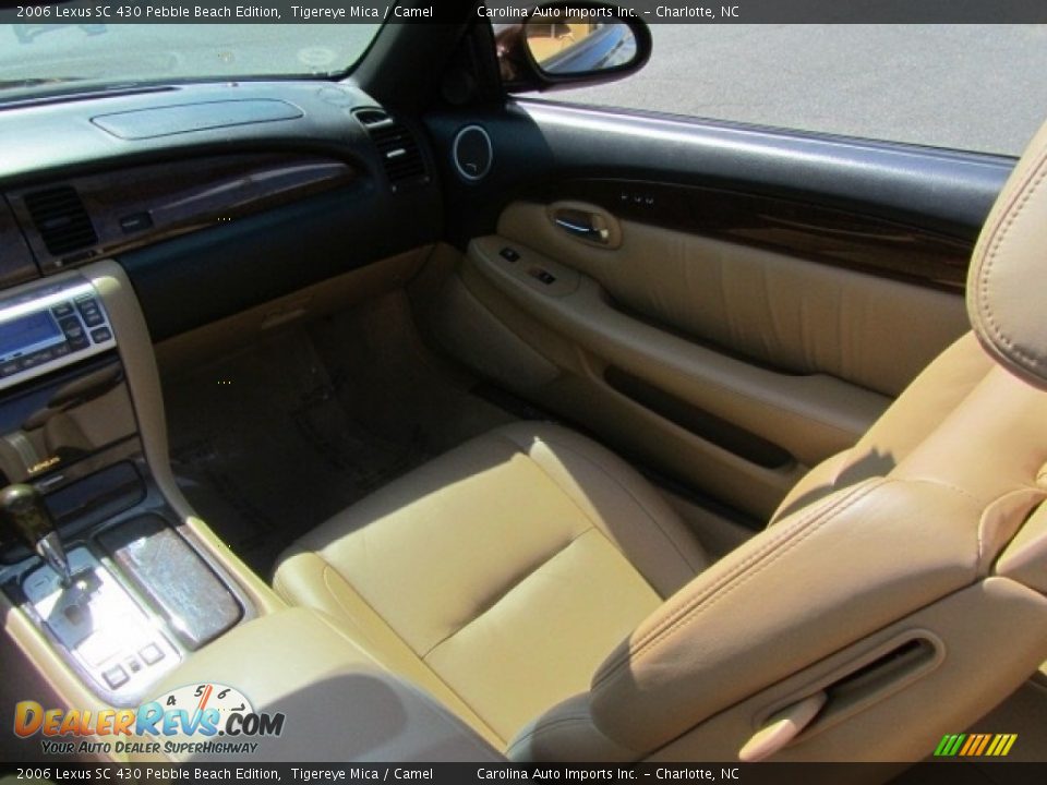 2006 Lexus SC 430 Pebble Beach Edition Tigereye Mica / Camel Photo #16