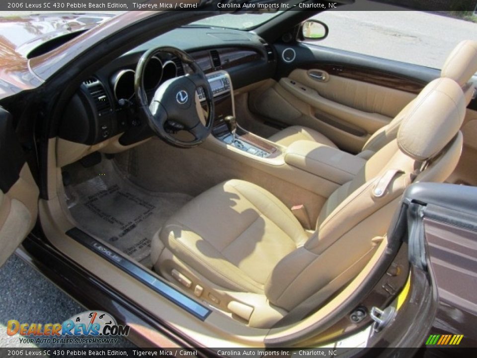 2006 Lexus SC 430 Pebble Beach Edition Tigereye Mica / Camel Photo #19