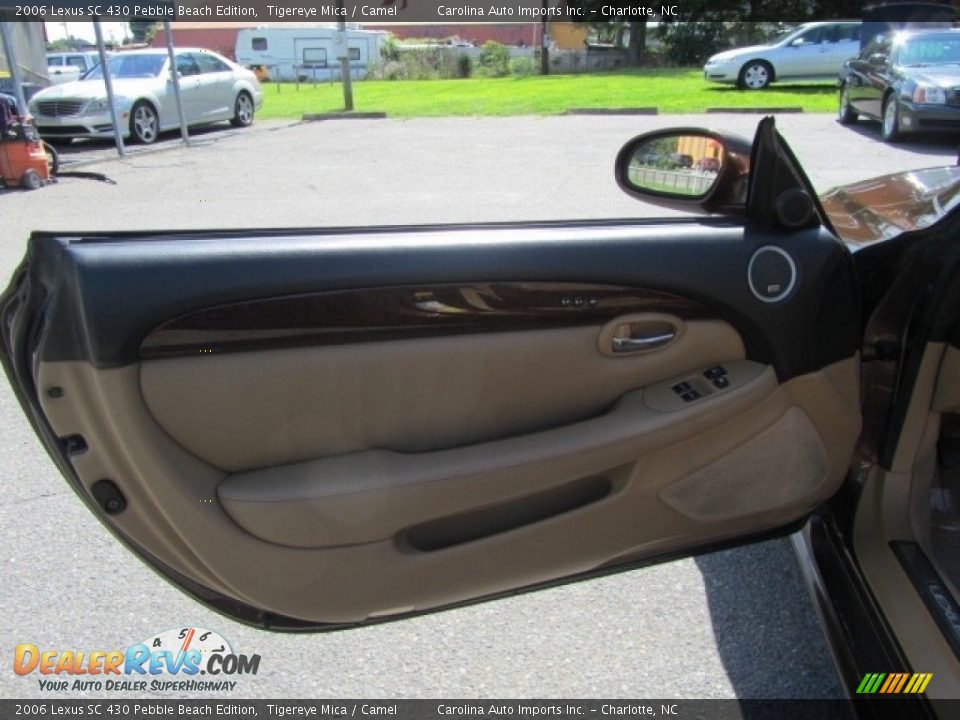 2006 Lexus SC 430 Pebble Beach Edition Tigereye Mica / Camel Photo #20