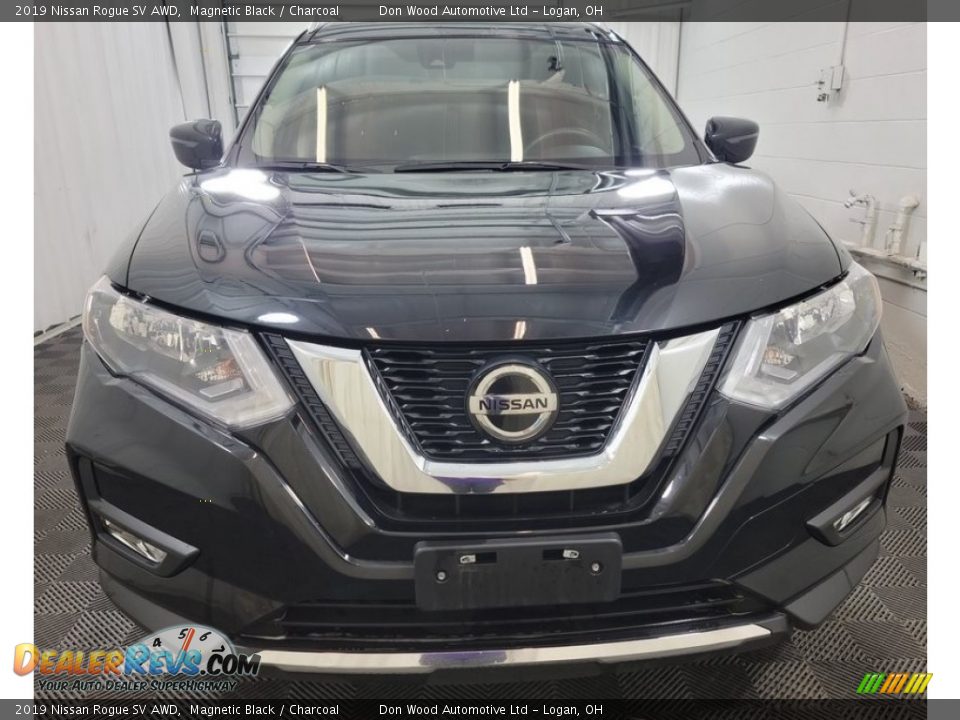2019 Nissan Rogue SV AWD Magnetic Black / Charcoal Photo #3