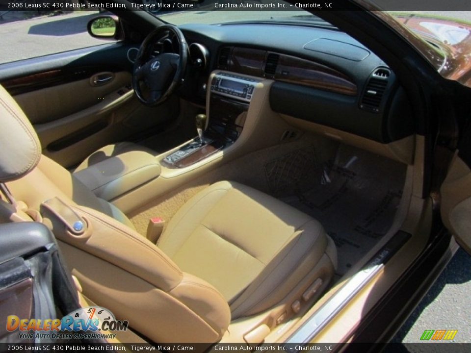 2006 Lexus SC 430 Pebble Beach Edition Tigereye Mica / Camel Photo #23