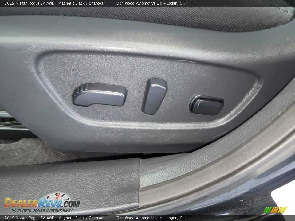 2019 Nissan Rogue SV AWD Magnetic Black / Charcoal Photo #14