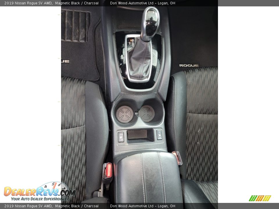 2019 Nissan Rogue SV AWD Magnetic Black / Charcoal Photo #20