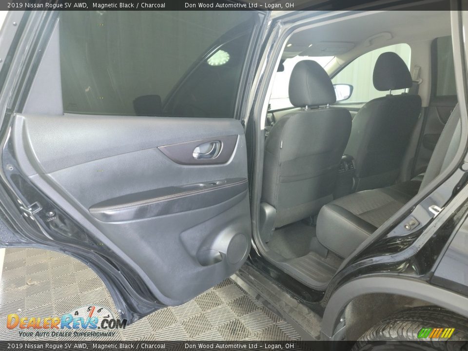 2019 Nissan Rogue SV AWD Magnetic Black / Charcoal Photo #21