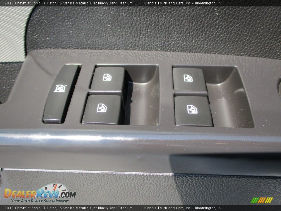 2013 Chevrolet Sonic LT Hatch Silver Ice Metallic / Jet Black/Dark Titanium Photo #10