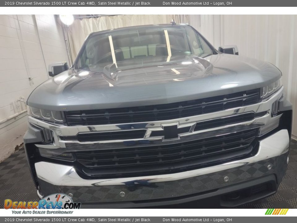 2019 Chevrolet Silverado 1500 LT Crew Cab 4WD Satin Steel Metallic / Jet Black Photo #3