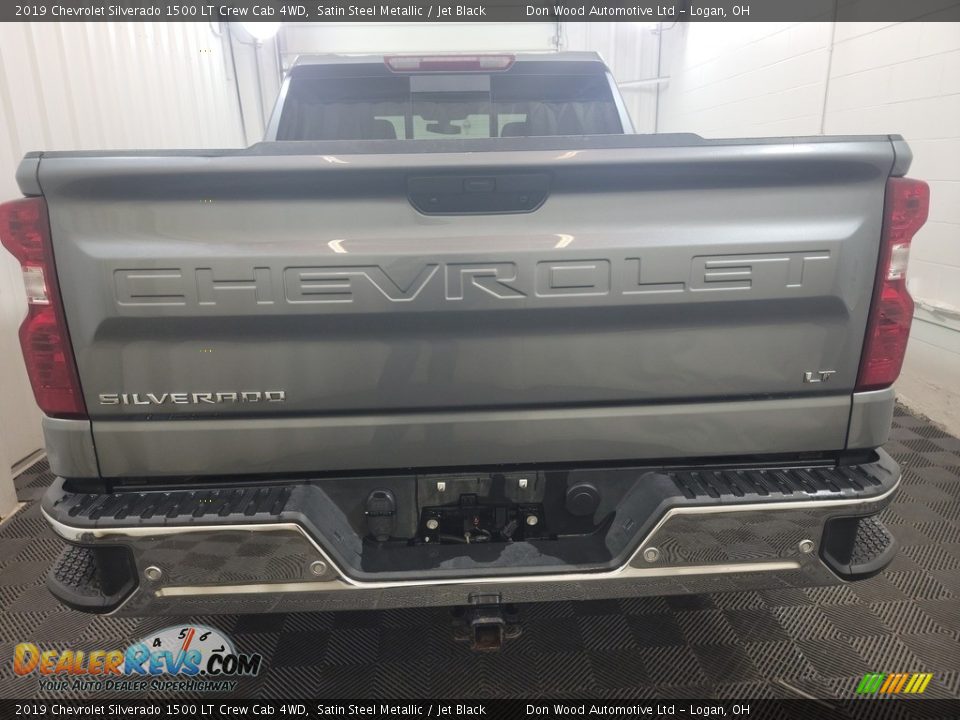 2019 Chevrolet Silverado 1500 LT Crew Cab 4WD Satin Steel Metallic / Jet Black Photo #6