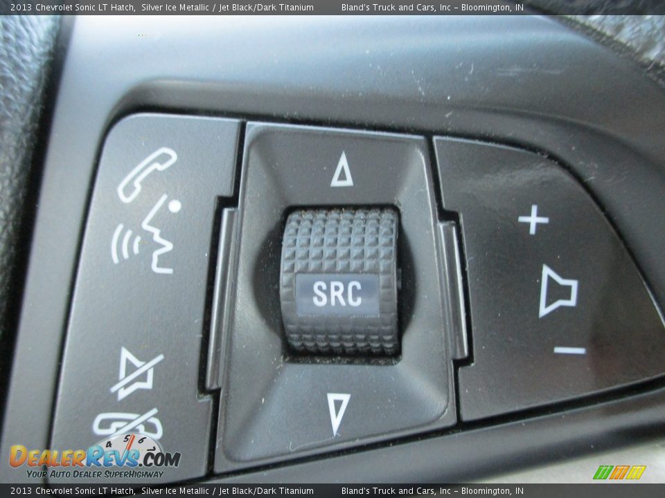 2013 Chevrolet Sonic LT Hatch Silver Ice Metallic / Jet Black/Dark Titanium Photo #17