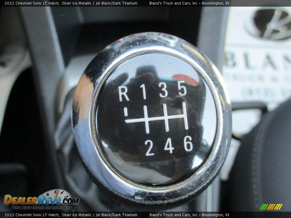 2013 Chevrolet Sonic LT Hatch Silver Ice Metallic / Jet Black/Dark Titanium Photo #21