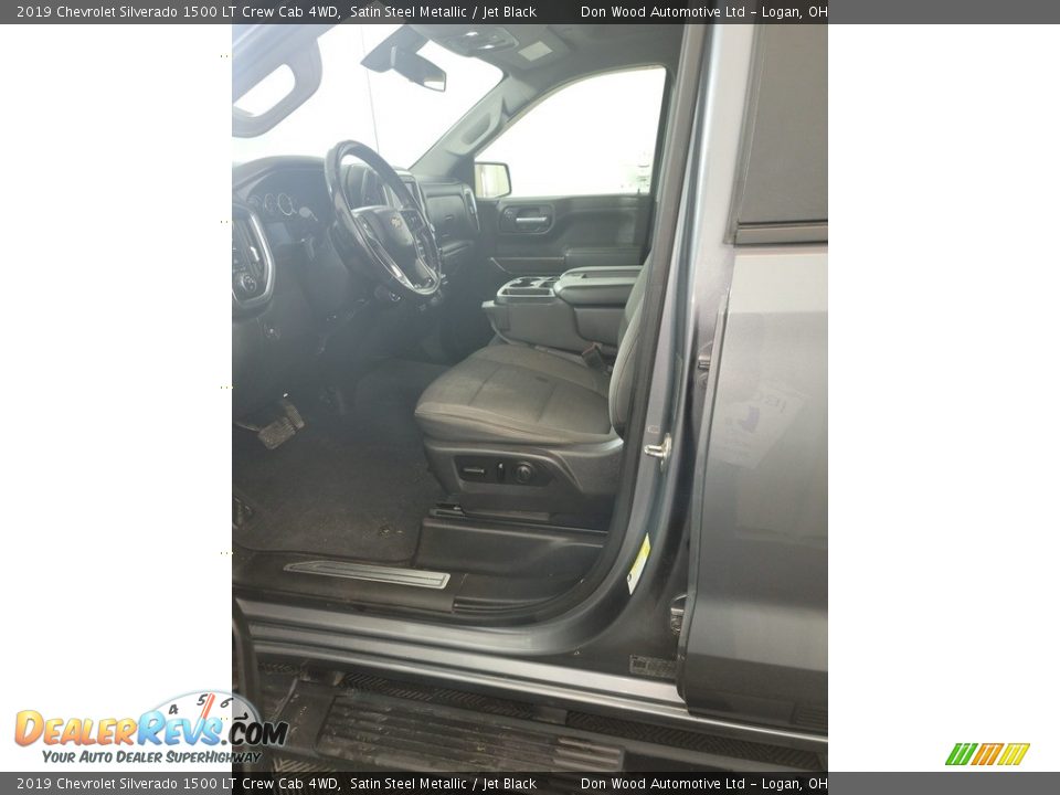 2019 Chevrolet Silverado 1500 LT Crew Cab 4WD Satin Steel Metallic / Jet Black Photo #12
