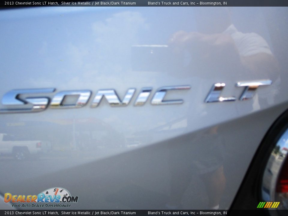 2013 Chevrolet Sonic LT Hatch Silver Ice Metallic / Jet Black/Dark Titanium Photo #26