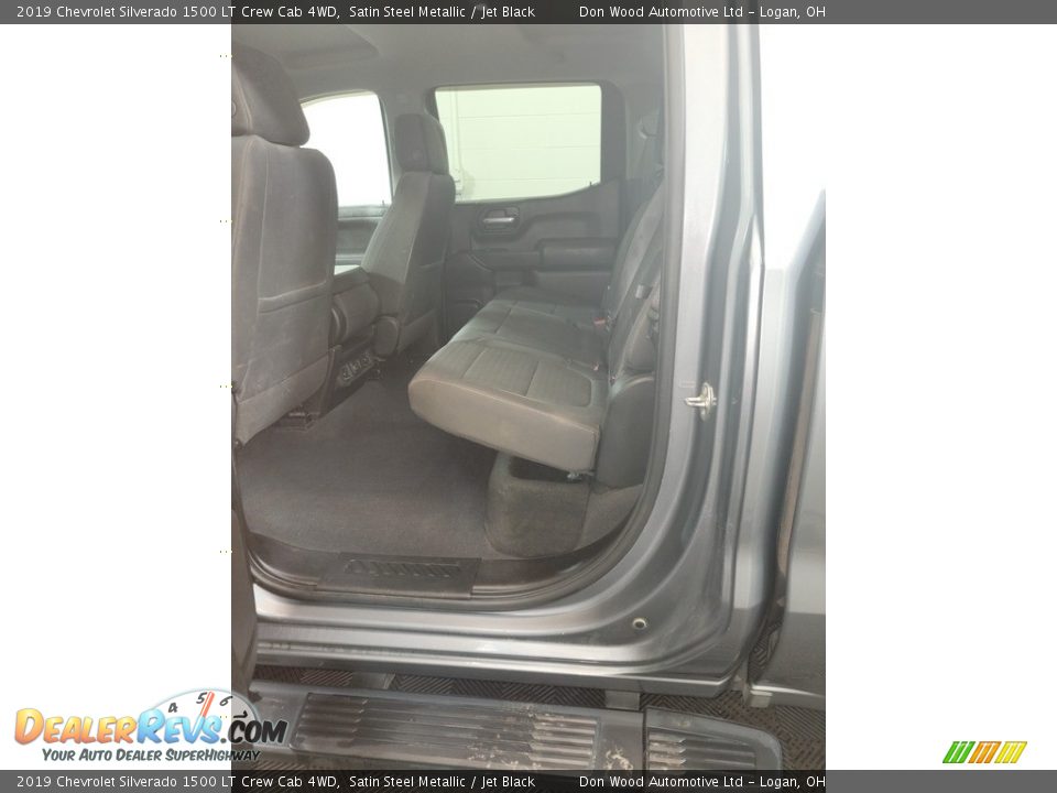 2019 Chevrolet Silverado 1500 LT Crew Cab 4WD Satin Steel Metallic / Jet Black Photo #22