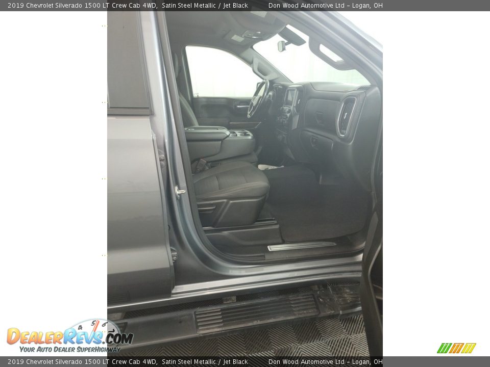 2019 Chevrolet Silverado 1500 LT Crew Cab 4WD Satin Steel Metallic / Jet Black Photo #25