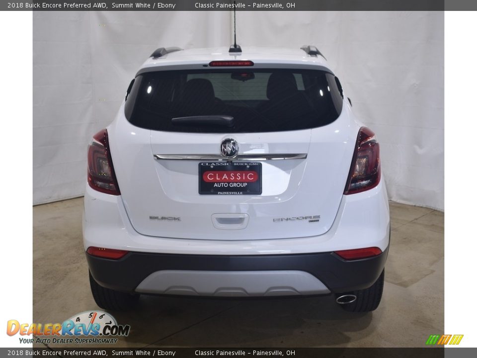 2018 Buick Encore Preferred AWD Summit White / Ebony Photo #3