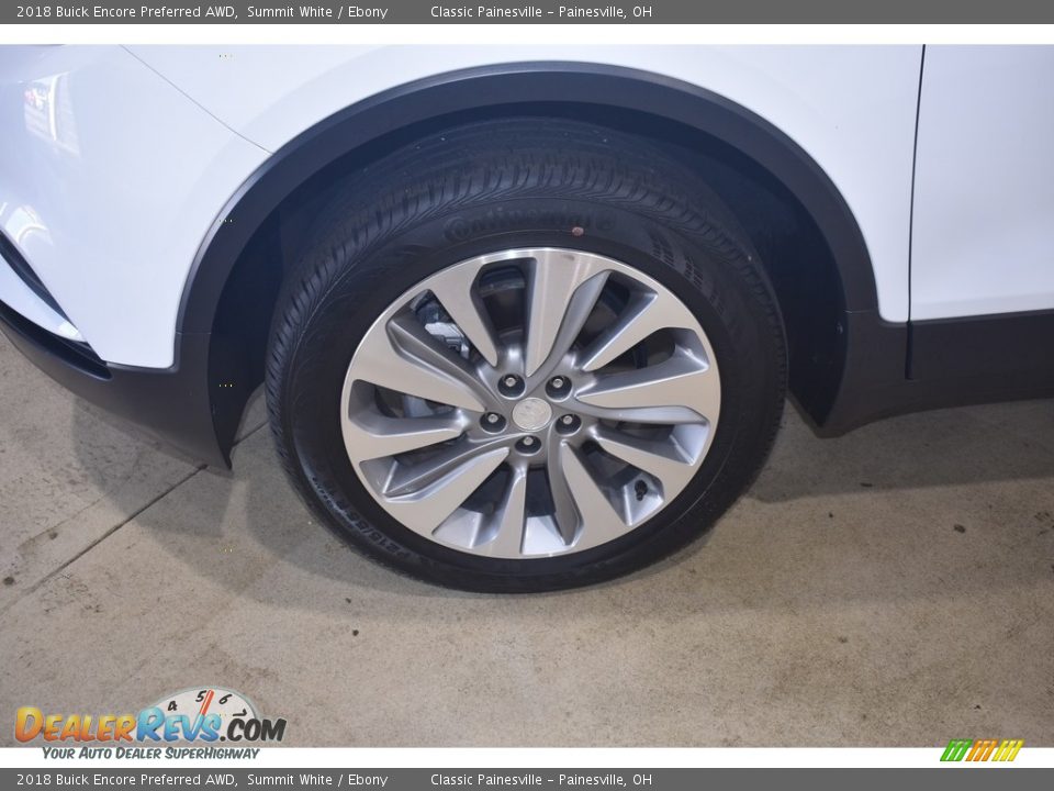 2018 Buick Encore Preferred AWD Summit White / Ebony Photo #5