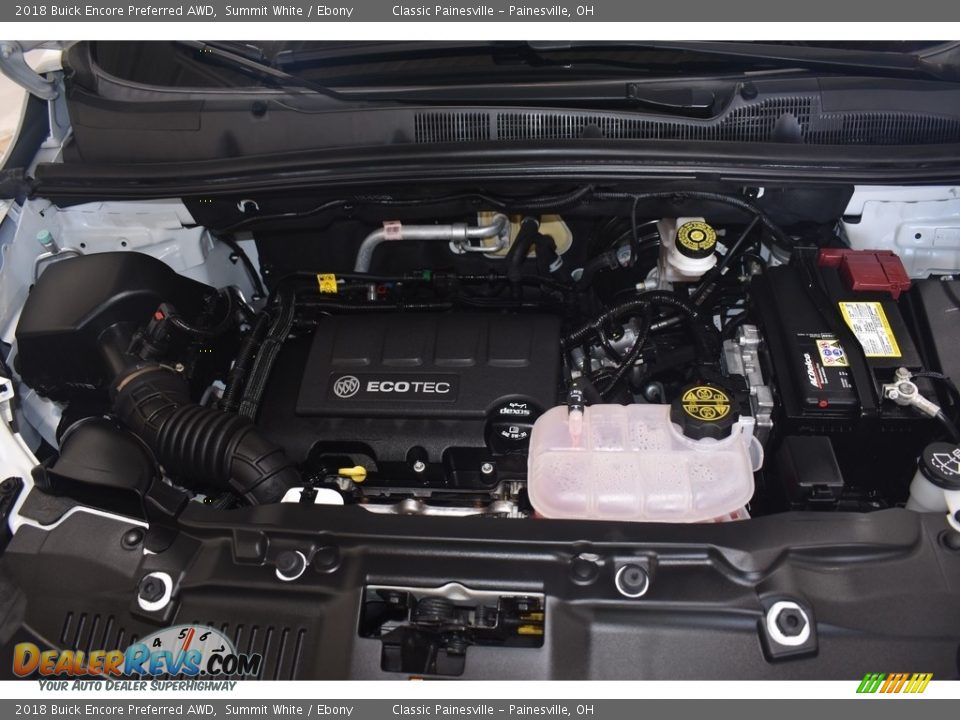 2018 Buick Encore Preferred AWD Summit White / Ebony Photo #6