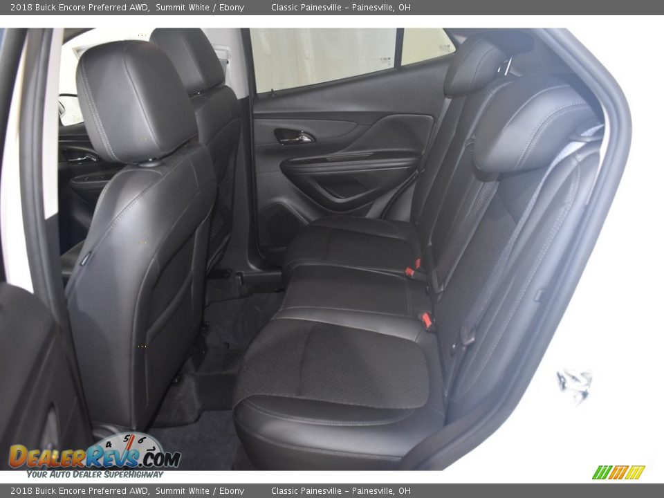 2018 Buick Encore Preferred AWD Summit White / Ebony Photo #8