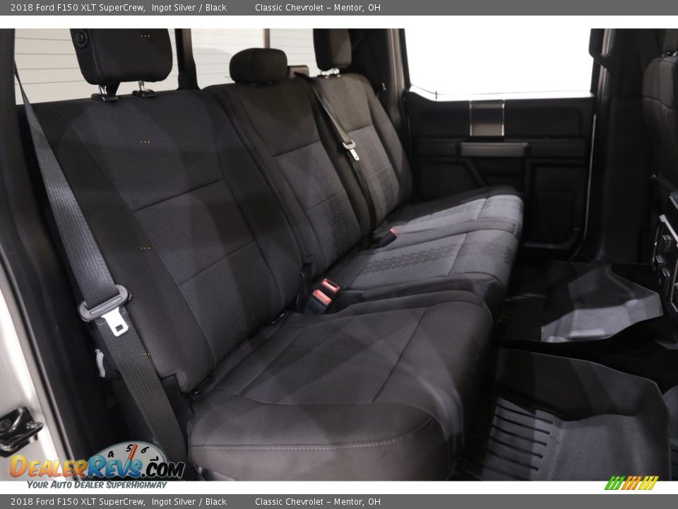 2018 Ford F150 XLT SuperCrew Ingot Silver / Black Photo #17