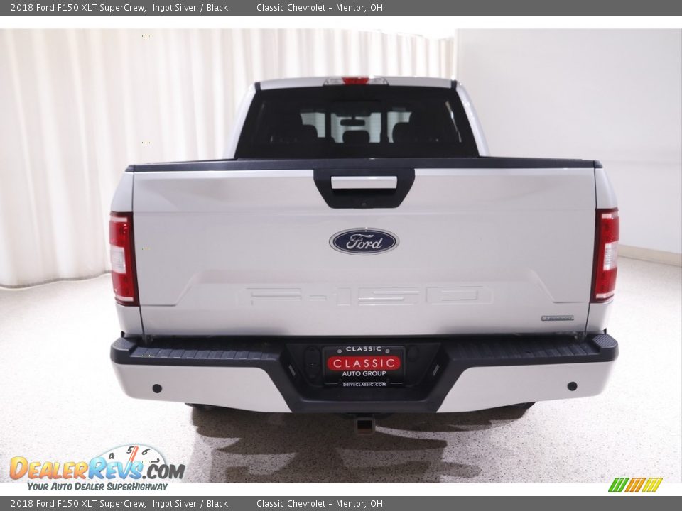 2018 Ford F150 XLT SuperCrew Ingot Silver / Black Photo #19