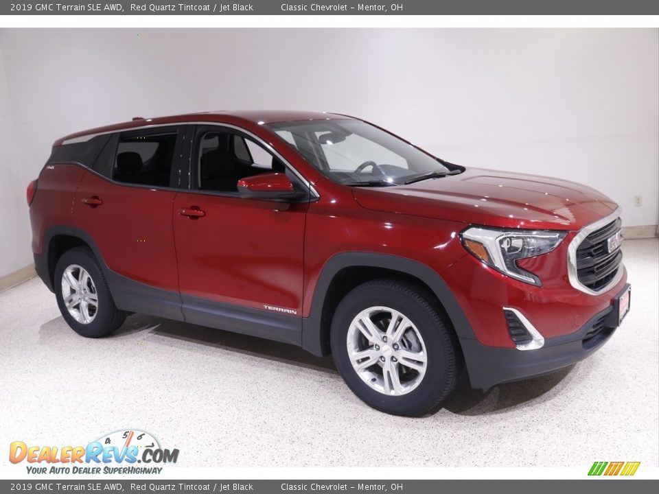 2019 GMC Terrain SLE AWD Red Quartz Tintcoat / Jet Black Photo #1