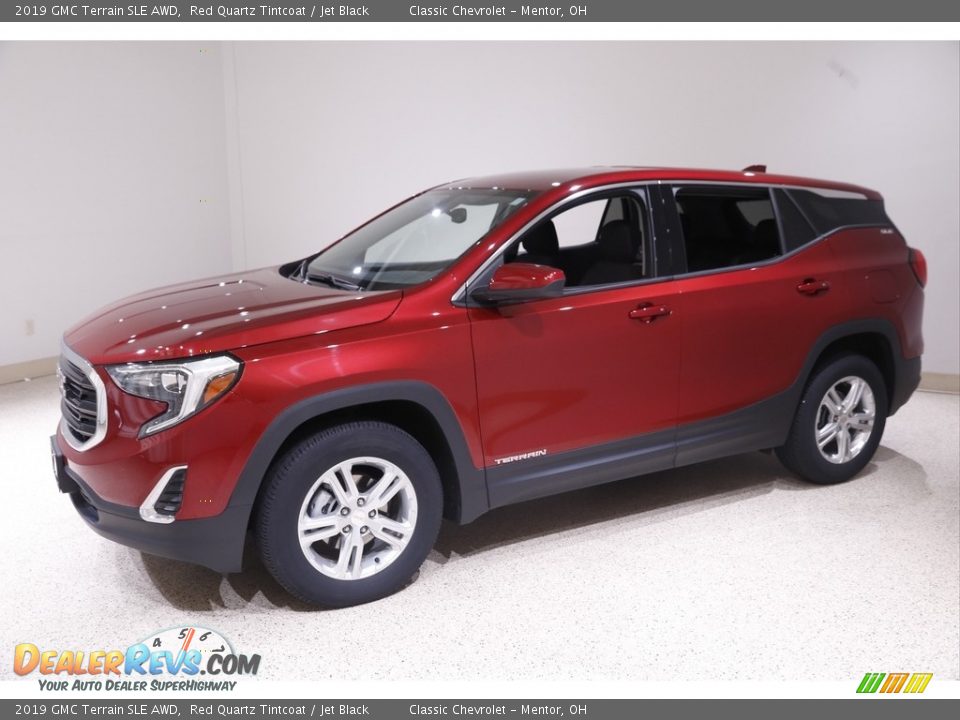 2019 GMC Terrain SLE AWD Red Quartz Tintcoat / Jet Black Photo #3