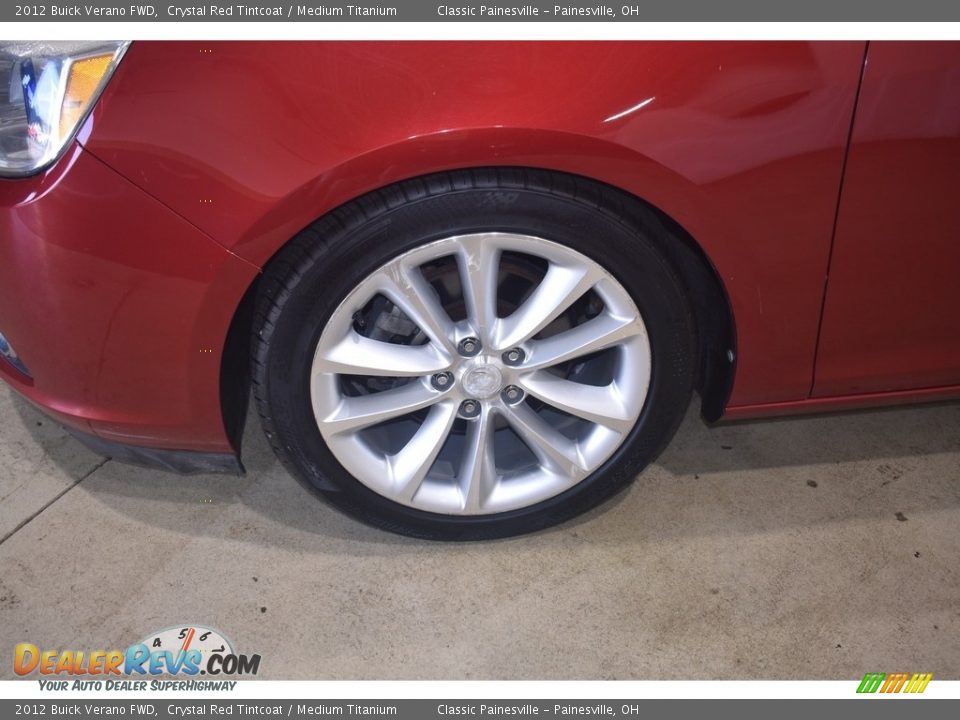 2012 Buick Verano FWD Crystal Red Tintcoat / Medium Titanium Photo #5