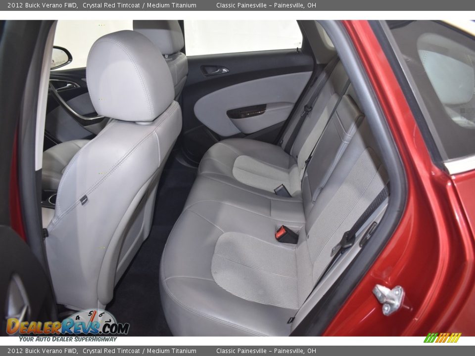 2012 Buick Verano FWD Crystal Red Tintcoat / Medium Titanium Photo #9