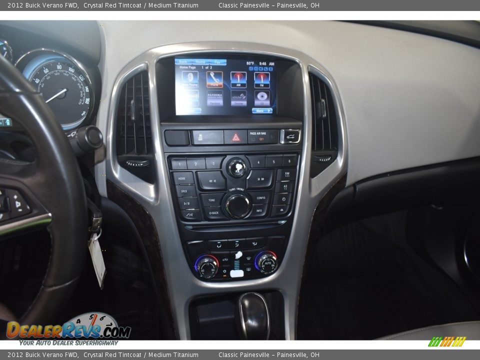 2012 Buick Verano FWD Crystal Red Tintcoat / Medium Titanium Photo #14