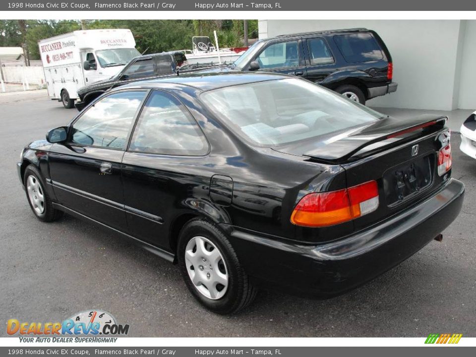 1998 Black honda civic ex #2