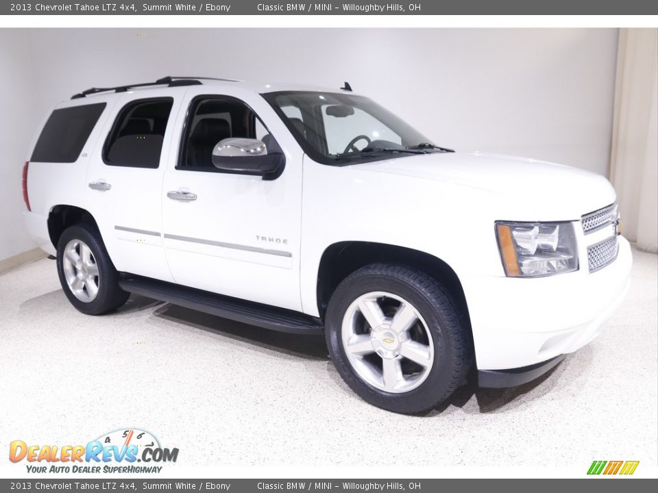 2013 Chevrolet Tahoe LTZ 4x4 Summit White / Ebony Photo #1