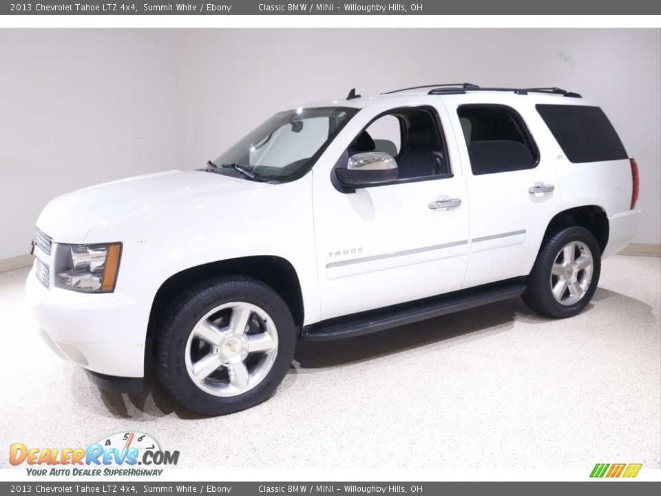 2013 Chevrolet Tahoe LTZ 4x4 Summit White / Ebony Photo #3