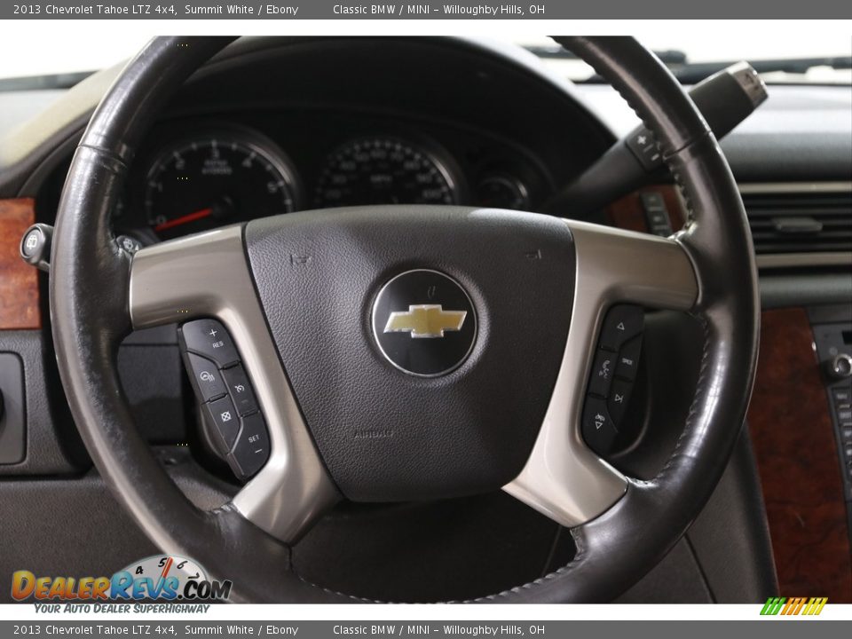 2013 Chevrolet Tahoe LTZ 4x4 Summit White / Ebony Photo #7