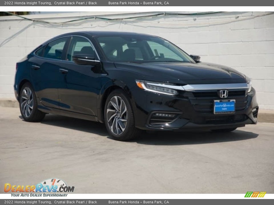 2022 Honda Insight Touring Crystal Black Pearl / Black Photo #1