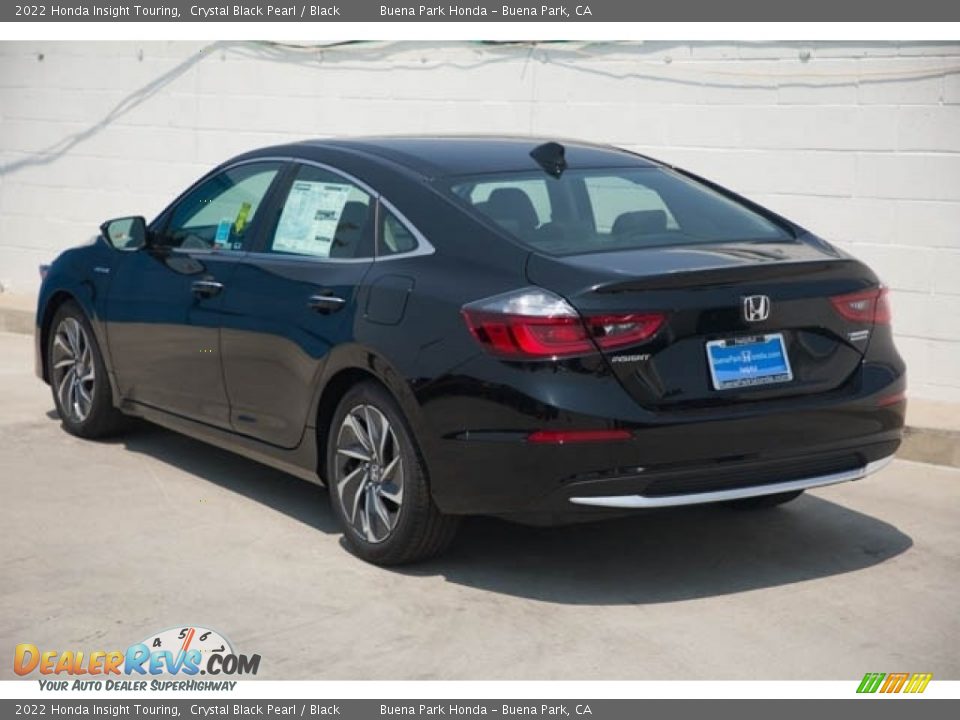 2022 Honda Insight Touring Crystal Black Pearl / Black Photo #2