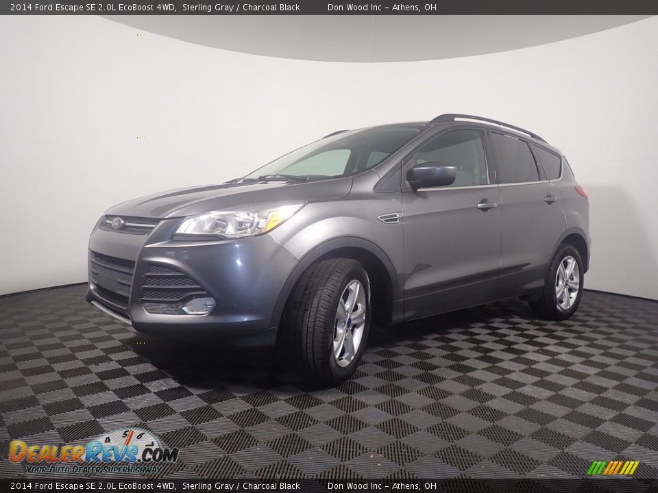 2014 Ford Escape SE 2.0L EcoBoost 4WD Sterling Gray / Charcoal Black Photo #10