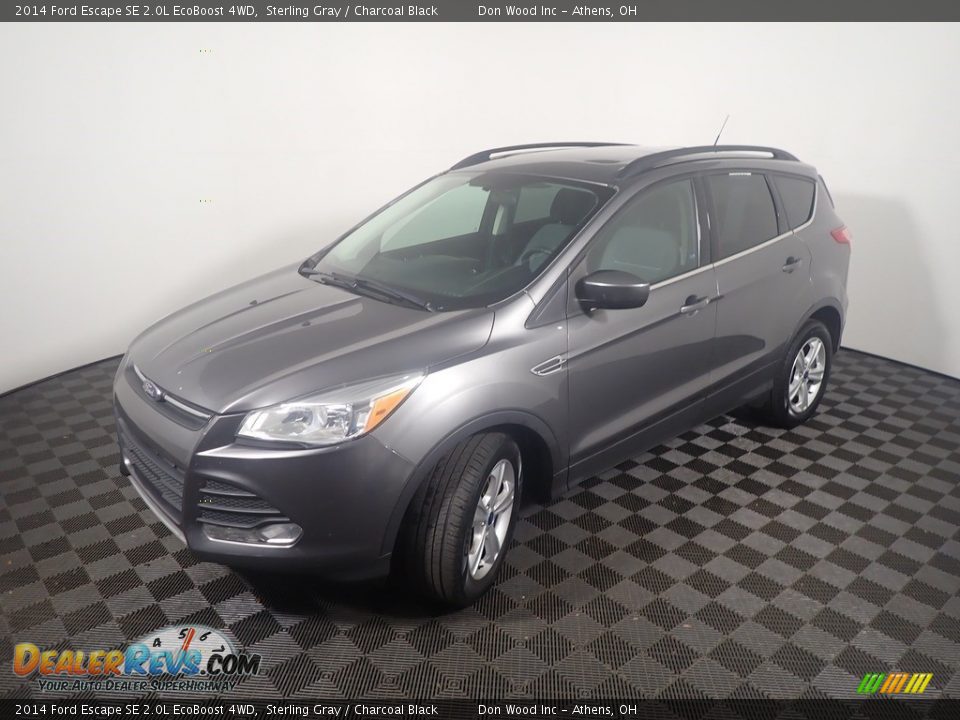 2014 Ford Escape SE 2.0L EcoBoost 4WD Sterling Gray / Charcoal Black Photo #11