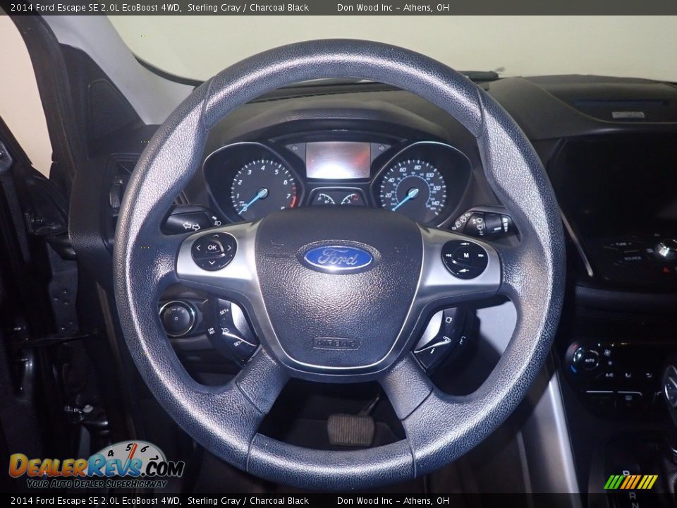 2014 Ford Escape SE 2.0L EcoBoost 4WD Sterling Gray / Charcoal Black Photo #31