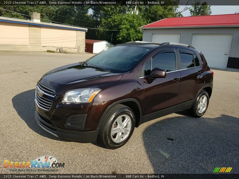 2015 Chevrolet Trax LT AWD Deep Espresso Metallic / Jet Black/Brownstone Photo #1