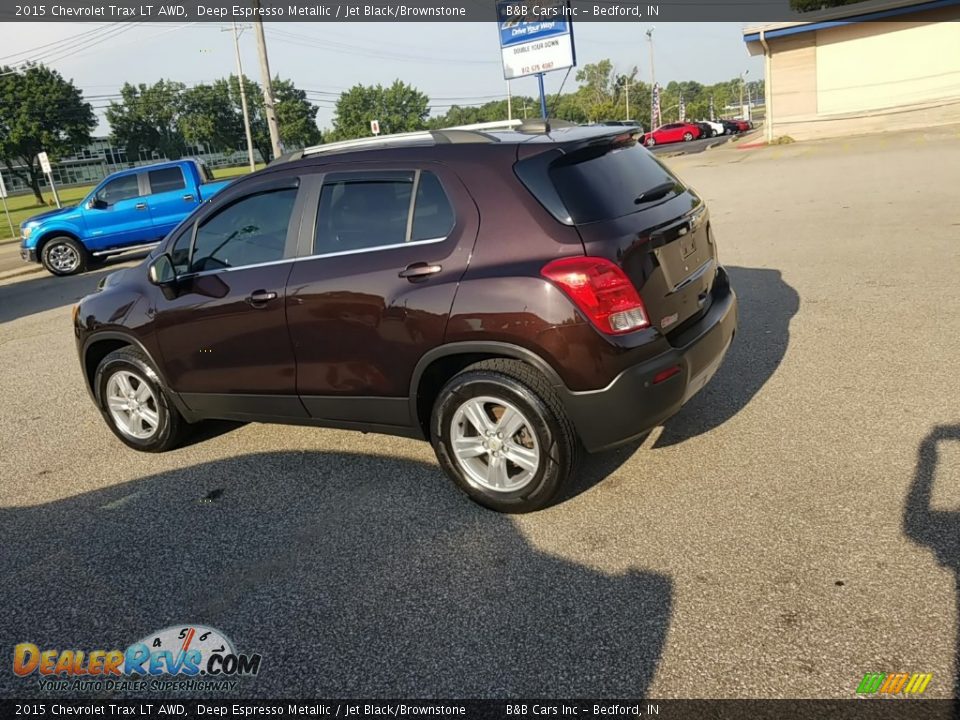 2015 Chevrolet Trax LT AWD Deep Espresso Metallic / Jet Black/Brownstone Photo #2