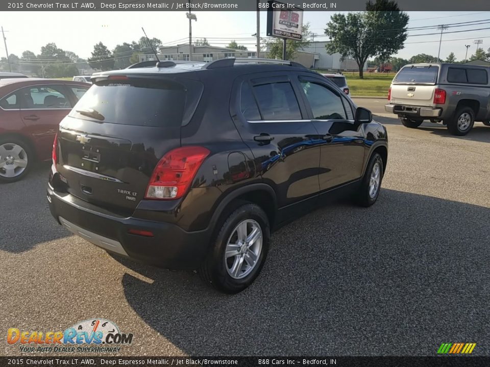 2015 Chevrolet Trax LT AWD Deep Espresso Metallic / Jet Black/Brownstone Photo #5