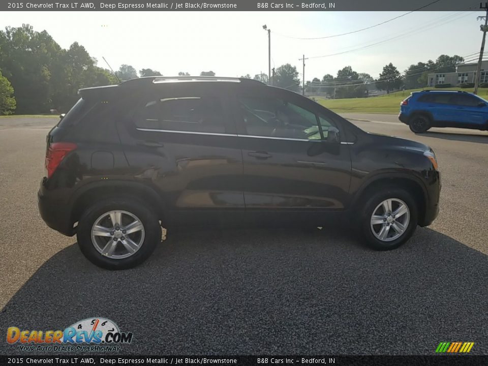 2015 Chevrolet Trax LT AWD Deep Espresso Metallic / Jet Black/Brownstone Photo #6