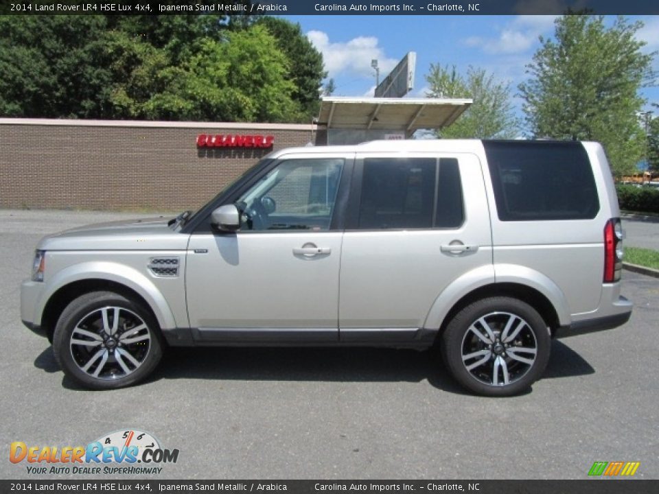 2014 Land Rover LR4 HSE Lux 4x4 Ipanema Sand Metallic / Arabica Photo #7