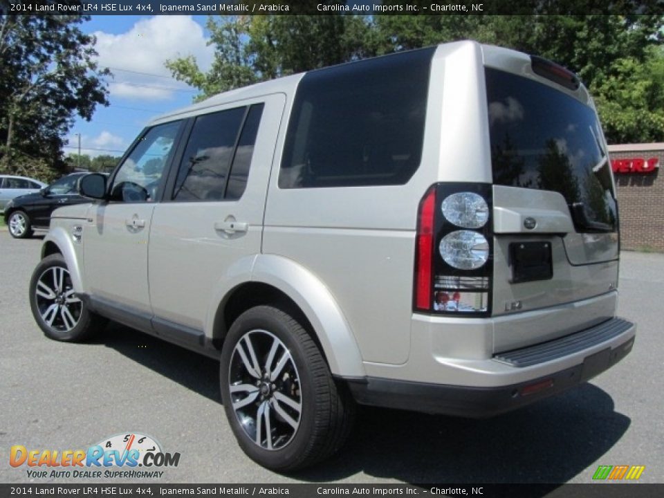 2014 Land Rover LR4 HSE Lux 4x4 Ipanema Sand Metallic / Arabica Photo #8