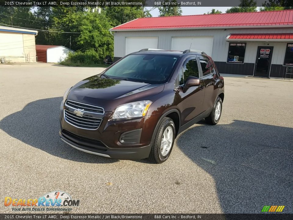 2015 Chevrolet Trax LT AWD Deep Espresso Metallic / Jet Black/Brownstone Photo #9