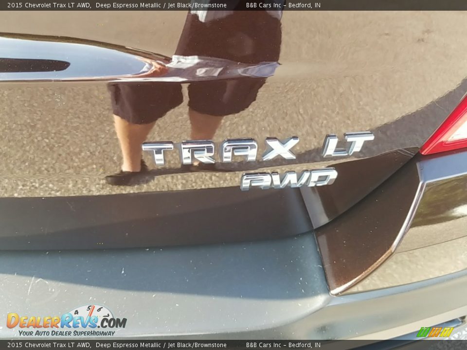 2015 Chevrolet Trax LT AWD Deep Espresso Metallic / Jet Black/Brownstone Photo #10
