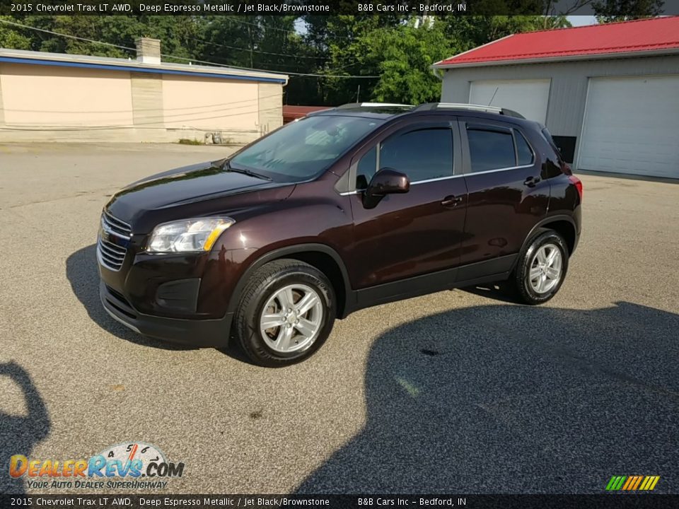 2015 Chevrolet Trax LT AWD Deep Espresso Metallic / Jet Black/Brownstone Photo #27